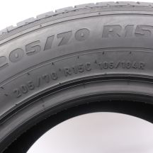 5. 205 70 15C 2x PIRELLI 205/70 R15C 106/104R Carrier Sommerreifen 2019 VOLL WIE NEU  