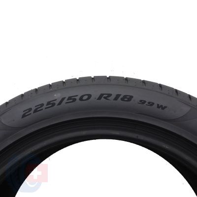 5. 2 x PIRELLI 225/50 R18 99W XL PZero Sommerreifen 2019 VOLL WIE NEU