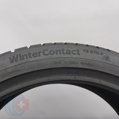 7. 235 40 19 2x CONTINENTAL 235/40 R19 96V XL WinterContact TS870P Winterreifen 2024 6,8-7mm