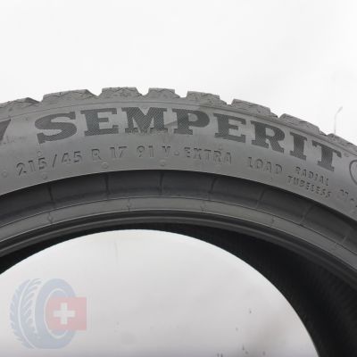 5. 215 45 17 2x SEMPERIT 215/45 R17 91V XL Speed-Grip 5 Winterreifen 2024 7,2-7,8mm