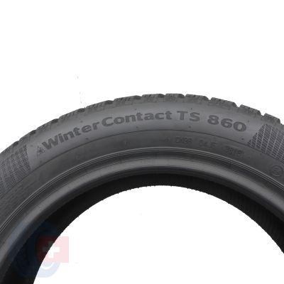 8. 185 55 16 4x CONTINENTAL 185/55 R16 87T XL WinterContact TS 860 Winterreifen 2018 VOLL Ungebraucht    