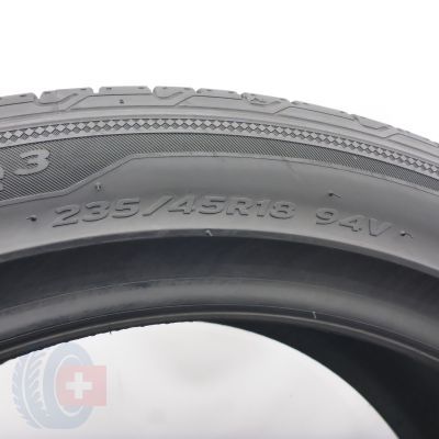 5. 235 45 18 4x HANKOOK 235/45 R18 94V Ventus Prime 3 K125 Sommerreifen 2019 7,2mm