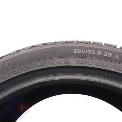 5. 285 35 20 2x CONTINENTAL 285/35 R20 104V XL ContiWinterContact TS830P M0 Winterreifen 2018 7,4mm Wie Neu