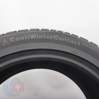6. 255 45 19 2x CONTINENTAL 255/45 R19 100V N0 ContiWinterContact TS830P Winterreifen 2020 7-7,2mm