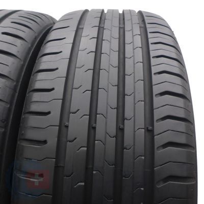 3. 2 x CONTINENTAL 205/55 R16 91H ContiEcoContact 5 Sommerreifen 2018  6.2-7mm 