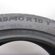 6. 235 40 18 2x CONTINENTAL 235/40 R18 91Y PremiumContact 6 Sommerreifen 2022 Ungebraucht    