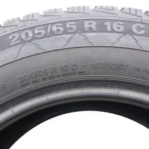 9. 205 65 16C 4x CONTINENTAL 205/65 R16C 107/105T Vanco Winter 2 Winterreifen 7,8-9mm 2018/23