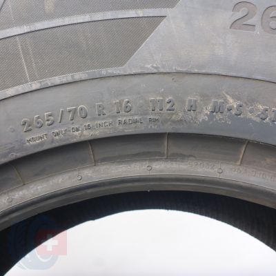 7. 265 70 16 4x CONTINENTAL 265/70 R16 112H ContiCrossContac LX 2 Sommerreifen M+S 2019 VOLL WIE NEU 