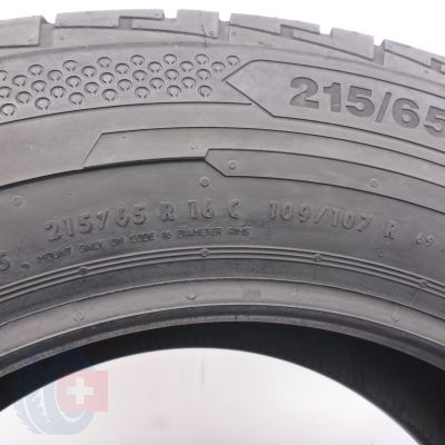 7. 215/65 16C 4x CONTINENTAL 215/65 R16C 109/107T ContiVanCiontact 100 Sommerreifen 2019 Ungebraucht   