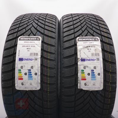 4. 225 45 19 4x SEMPERIT 225/45 R19 96V XL Speed-Grip 5 Winterreifen 2025 VOLL WIE NEU 