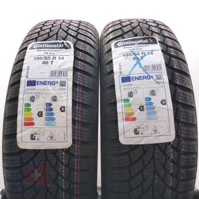 3. 185 65 14 4x CONTINENTAL 185/65 R14 86T WinterContact TS 870 Winterreifen 2022 Ungebraucht   