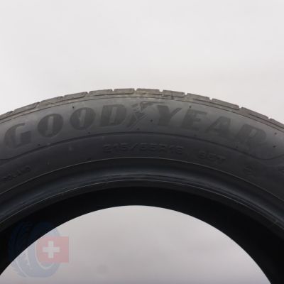 6. 215 55 18 4x GOODYEAR 215/55 R18 95T EfficientGrip Sommerreifen 2025 WIE NEU VOLL