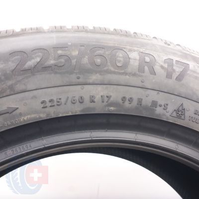 6.  225 60 17 2x CONTINENTAL 225/60 R17 99H WinterContact TS 870 P Winterreifen 2023 VOLL WIE NEU