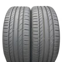 235 45 19 2x CONTINENTAL 235/45 R19 95V ContiSportContact 5 RunFlat MOE Sommerreifen 2018 7,2mm