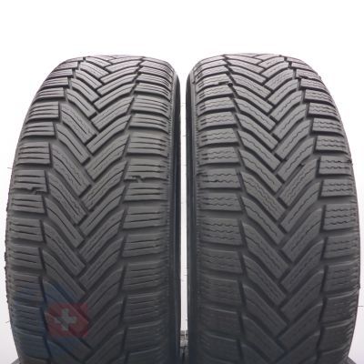 205 55 16 2x MICHELIN 205/55 R16 91T Alpin 6 Winterreifen 2019, 2023 6,8-7,5mm