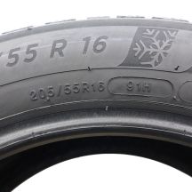 6. 205 55 16 2x MICHELIN 205/55 R16 91H Alpin 6 Winterreifen 2021 6,8mm