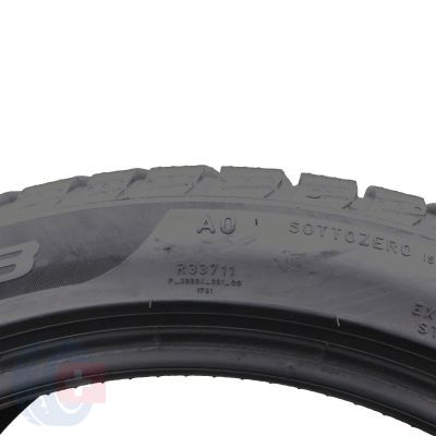 9. 245 40 18 4x PIRELLI 245/40 R18 97V XL Winter Sottozero 3 A0 Winterreifen 2022 6,5-6,8mm