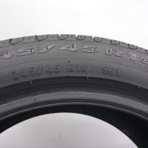 7. 245 45 18 2x PIRELLI 245/45 R18 96Y Cinturato P7 RFT BMW Sommerreifen 2018 6,8-6,5mm