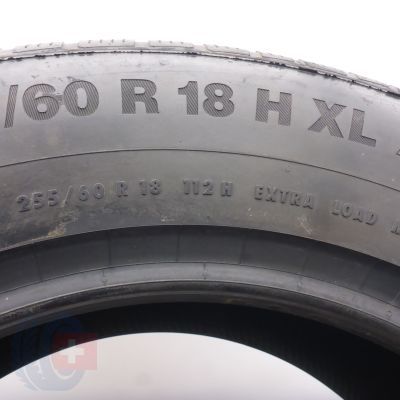 9. 255 60 18 4x CONTINENTAL 255/60 R18 112H XL WinterContact TS 850 P Winterreifen 2021 Ungebraucht   