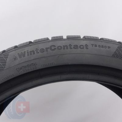 7. 235 40 19 4x CONTINENTAL 235/40 R19 96V XL WinterContact TS 850 P Winterreifen 2016 7,2-7,5mm