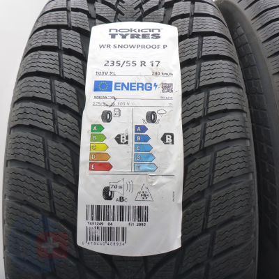 2. 235 55 17 2x NOKIAN 235/55 R17 103V XL WR Snowproof P Winterreifen 2023 VOLL 