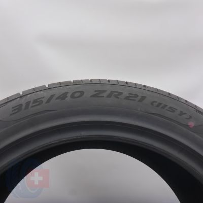 6.  315/40 ZR21 2x PIRELLI 315/40 ZR21 115Y XL P Zero Sommerreifen 2018 Ungebraucht  