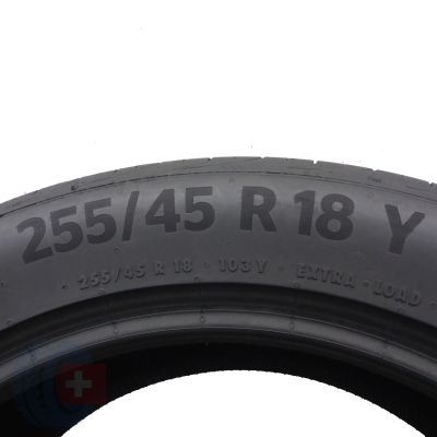 3. 1 x CONTINENTAL 255/45 R18 103Y XL PremiumContact 6 Sommerreifen 2021 6,5mm