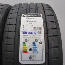 3. 235 35 20 2x CONTINENTAL 235/35 ZR20 92Y XL SportContact 7 Sommerreifen 2025 VOLL WIE NEU