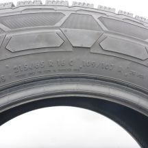 9. 215 65 16C 4x CONTINENTAL 215/65 R16C 109/107R VanContact Winter Winterreifen 2020/23/24/25 10,2-8,2mm
