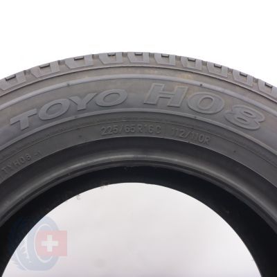5. 225/65 R16C 4x TOYO 225/65 R16C 112/110R H08 Sommerreifen 2017 VOLL 