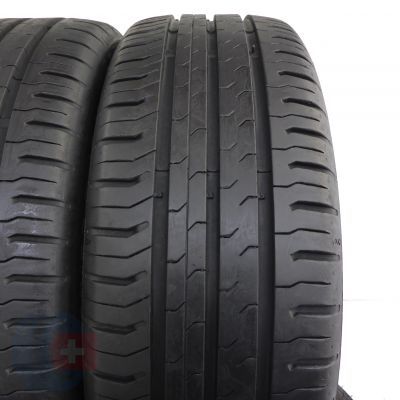 2. 4 x CONTINENTAL 185/55 R15 82H ContiEcoContact 5 Sommerreifen 2014 7mm