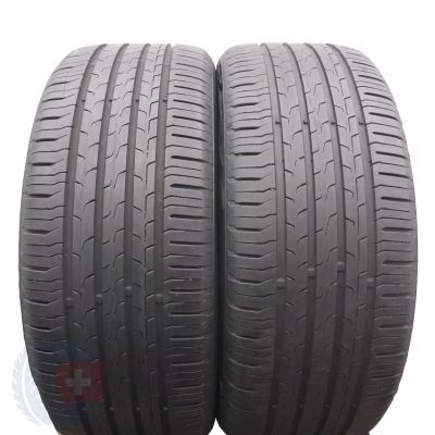 3. 225 45 18 4x CONTINENTAL 225/45 R18 91W EcoContact 6 MO Sommerreifen 6mm 2020/22