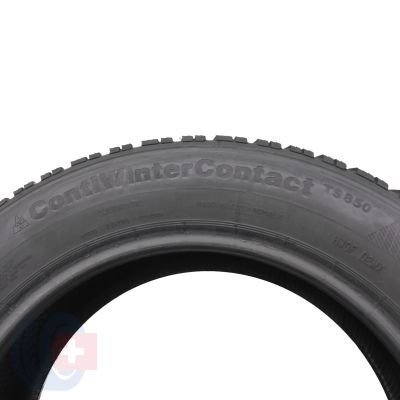 6. 205 55 16 2x CONTINENTAL 205/55 R16 91T ContiWinterContact TS850 Winterreifen 7,5-7,8mm 2015