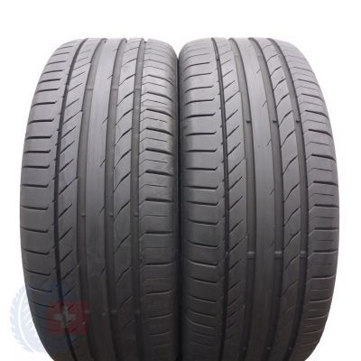 235 50 18 2x CONTINENTAL 235/50 R18 97V ContiSportContact 5 MO SUV Sommerreifen 7mm 2016