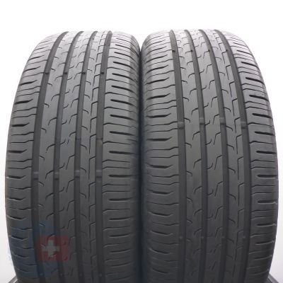 215 55 17 2x CONTINENTAL 215/55 R17 94V EcoContact 6 SEAL Sommerreifen 2025 6,5mm