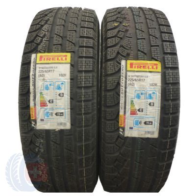 4. 4 x PIRELLI 225/65 R17 102H Sottozero Winter 210 Serie II AO Winterreifen 2018/19 VOLL Wie Neu