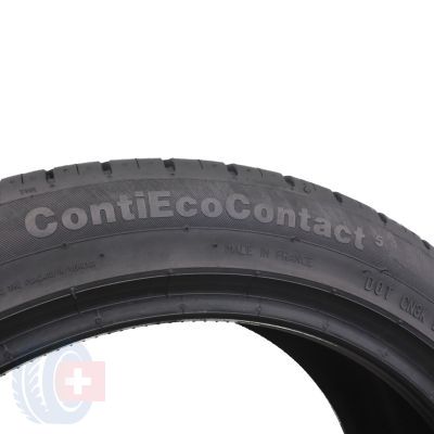 6. 4 x CONTINENTAL 195/45 R16 84H XL ContiEcoContact 5 Sommerreifen 2016 6.2-6.8mm
