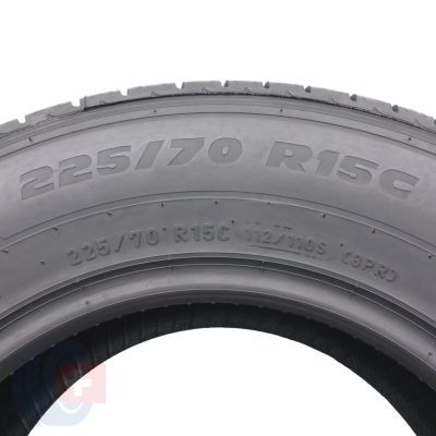 3. 225 70 15C 1x PIRELLI 225/70 R15C 112/110S Carrier Sommerreifen 2021 VOLL Wie Neu