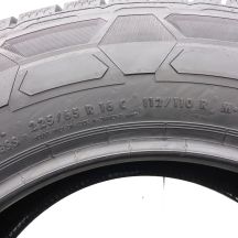 7. 225/65 R16C 2x CONTINENTAL 112/110R VanContactWinter Winterreifen 2023 10mm WIE NEU 