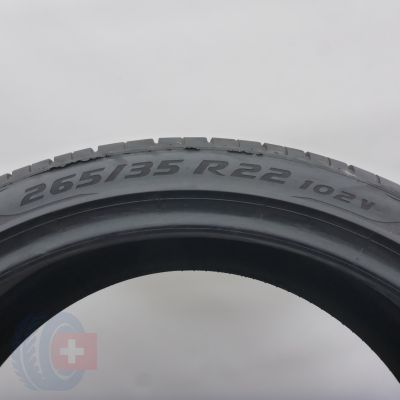 6. 265 35 22 2x PIRELLI 265/35 R22 102V XL P Zero Sommerreifen 2017 5,5mm