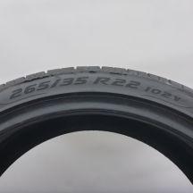 6. 265 35 22 2x PIRELLI 265/35 R22 102V XL P Zero Sommerreifen 2017 5,5mm