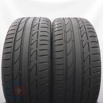 4. 225 40 19 4x BRIDGESTONE 225/40 R19 93W XL Potenza S001 Sommerreifen  2019 7,2-7mm
