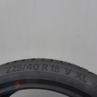 4. 225 40 18 CONTINENTAL  225/40R18 92V Winterreifen 2022 7,5mm