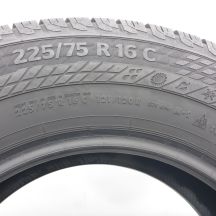 6.  225 75 16C 2 x CONTINENTAL 225/75 R16C  121/120R VanContact 4Season Ganzjahresreifen 2019 8mm