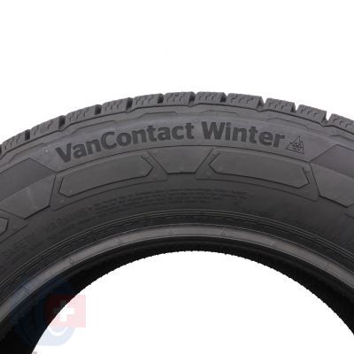 7. 205 65 16C 2x CONTINENTAL 205/65 R16C 107/105T VanContact Winter Winterreifen 2023 WIE NEU 9-9,5mm