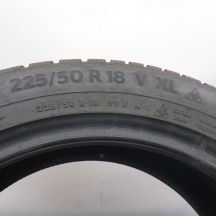 7.  225 50 18 2x CONTINENTAL  225/50 R18 99V XL WinterContact TS 870 P Winterreifen 2025 VOLL WIE NEU