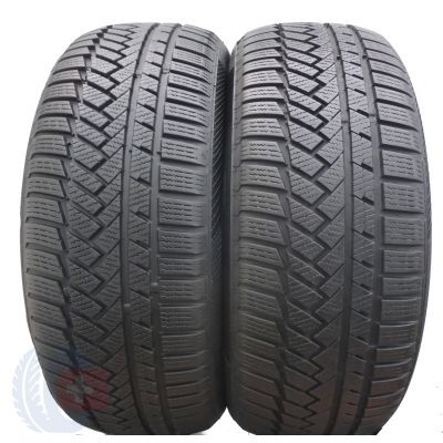 3. 4 x CONTINENTAL 215/50 R17 95V XL WinterContact TS850 P 2018 Winterreifen 6,8-8mm Wie Neu
