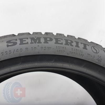 6. 225 40 19 4x SEMPERIT 225/40R19 93W XL Speed-Grip 5 Winterreifen 2025 8,8-8,2mm WIE NEU 