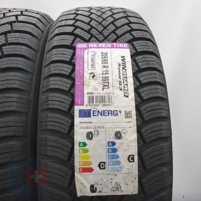 3. 205 65 15 4x NEXEN 205/65 R15 99T WinGuard Snow G3 Winterreifen 2024 VOLL WIE NEU 