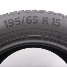 6. 195 65 15 4x CONTINENTAL 195/65 R15 91T WinterContact TS870 Winterreifen 2021, 2022 7,2-8mm